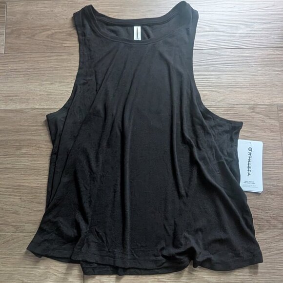 Athleta | Well Rested Rib Sleep Set In Black - Picture 5 of 13